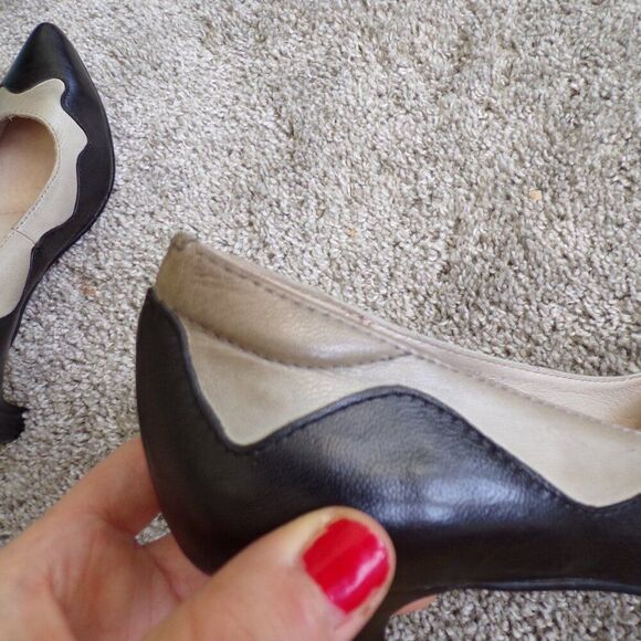 Spring step retro inspired leather heels 37 - Picture 10 of 10